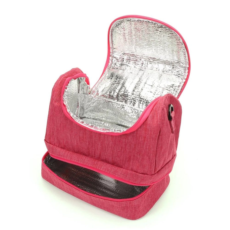 Bolsa Térmica Lancheira Para Alimentos,marmitas e Líquidos Multiuso Unissex