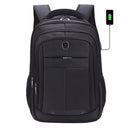 Mochila Grande Reforçada Saída para Carregador USB Fone de Ouvido Notebook Trabalho Escola Masculina Feminina
