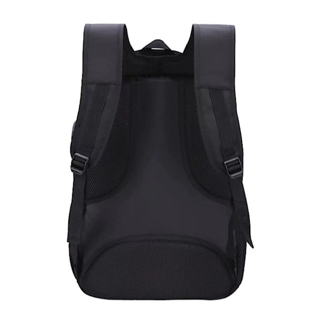 Mochila Grande Reforçada Saída para Carregador USB Fone de Ouvido Notebook Trabalho Escola Masculina Feminina