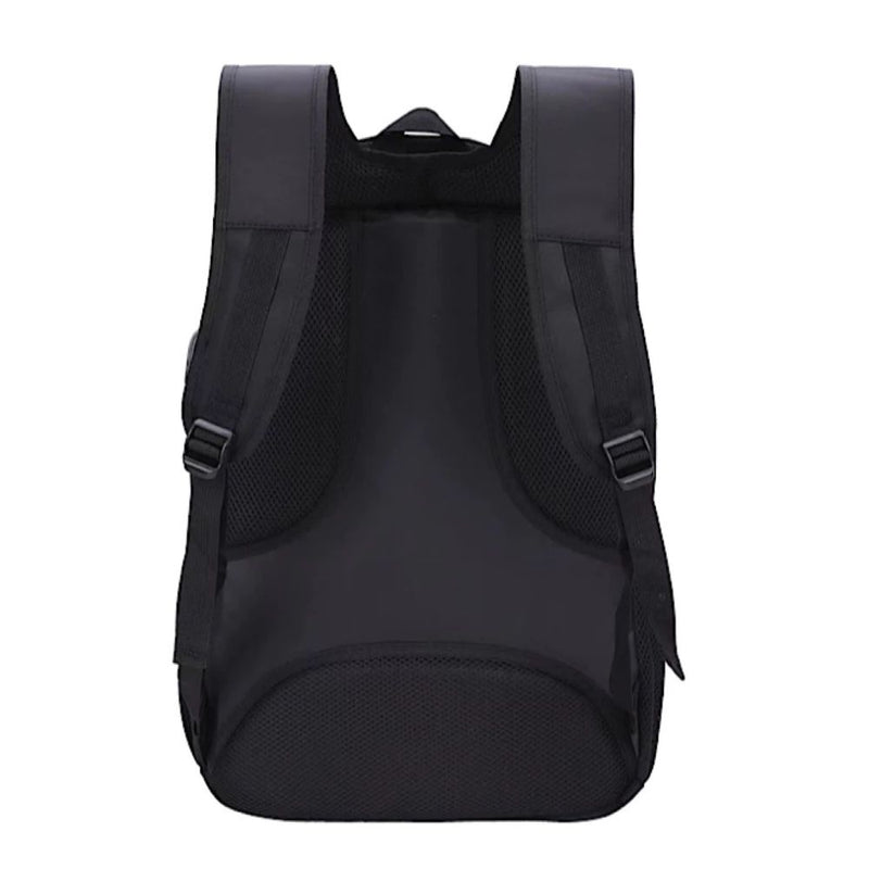 Mochila Grande Reforçada Saída para Carregador USB Fone de Ouvido Notebook Trabalho Escola Masculina Feminina