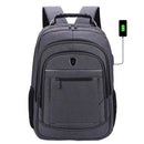 Mochila Grande Reforçada Saída para Carregador USB Fone de Ouvido Notebook Trabalho Escola Masculina Feminina