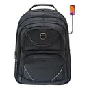 Mochila Grande Executiva Viagem Notebook Resistente a água Saída para Carregador USB Fone de Ouvido Masculina Feminina
