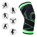 Kit Par Joelheira Compressão Ajustável Ortopédica Elástica Alívio Dor Proteção Esportes