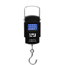 Balança Portátil Digital de Mão Com Gancho Mala Bagagem Pesca Alça Mala Até 50kg Alta Precisão