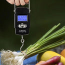 Balança Portátil Digital de Mão Com Gancho Mala Bagagem Pesca Alça Mala Até 50kg Alta Precisão
