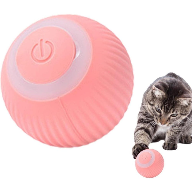 Bola Elétrica Inteligente Mágica para Animais de Estimação Cães e Gatos Brinquedos interativos Movimento Automático USB