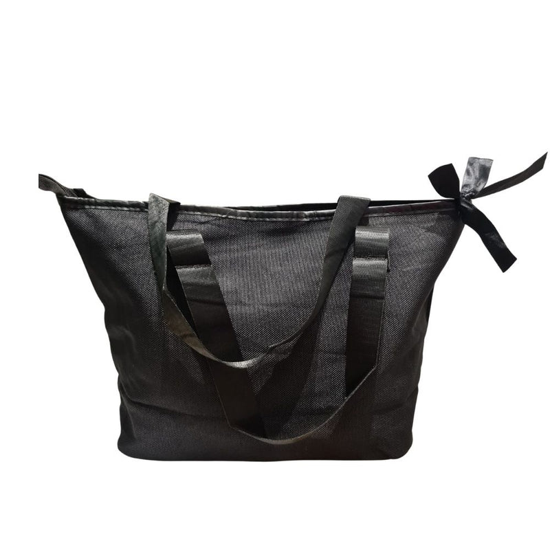 Bolsa Feminina Grande de Ombro Casual com Zíper Espaçosa Moderna Passeio Trabalho Faculdade Praia Academia