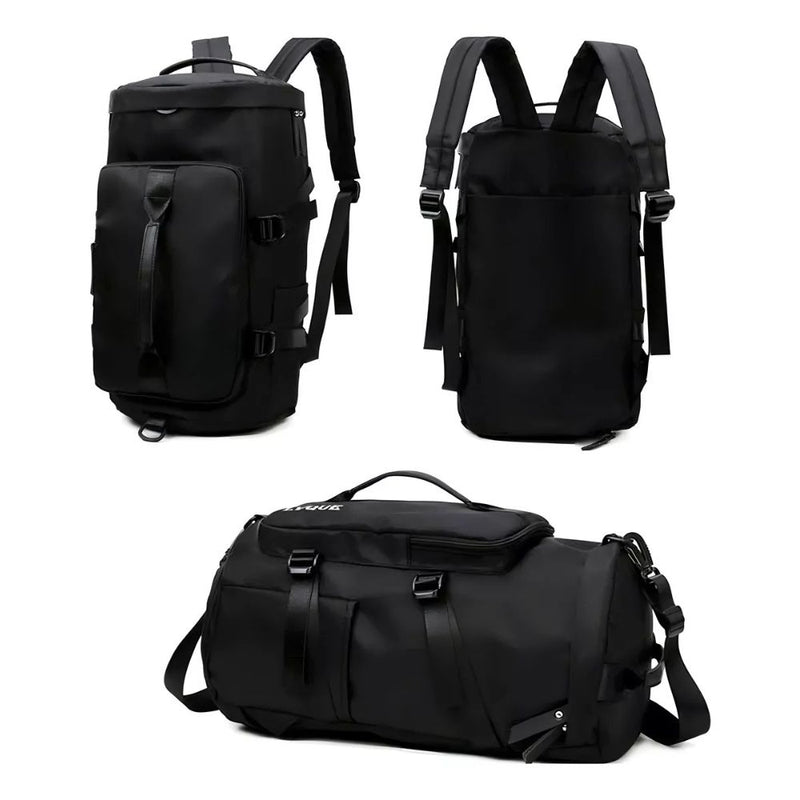 Bolsa Mala Viagem Esportiva Fitness Academia Vira Mochila