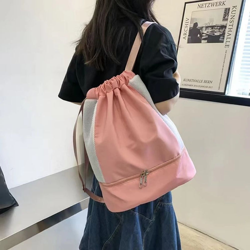 Bolsa Mochila Saco Impermeável Esportiva Alça Regulável Academia Treino Passeio