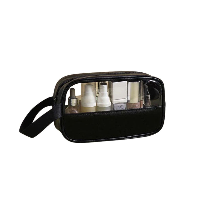 Bolsa Necessaire Organizadora Estojo Portátil Higiene Pessoal para Viagem Cosméticos Maquiagem