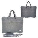 Bolsa Pasta Maleta para Notebook Multifuncional Forrado com Alça de Mão e Transversal Removível Impermeável