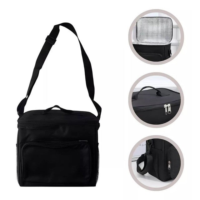 Bolsa Térmica Marmita Lancheira Multiuso Alça Trabalho Academia