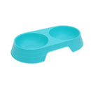 Comedouro Bebedouro Duplo 2 em 1 para Pets Cães e Gatos 200 ml em cada lado