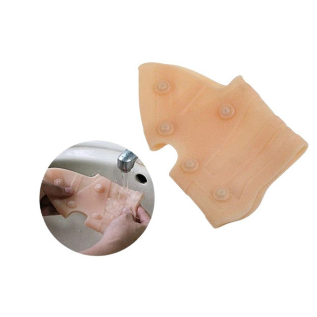 Joelheira Flexível Silicone Respiráveis Imas Magnetoterapia Conforto Alivia Dor