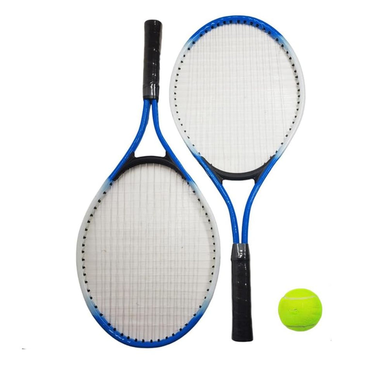 KIT 2 RAQUETES DE TÊNIS DK 1 BOLA E 1 BOLSA RAQUETE ESPORTIVA LAZER TREINO