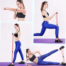 Kit Elástico Extensor Para Exercicio E Conjunto 5 Faixa Elastica Thera Band Treino Em Casa Ginastica Fisioterapia Yoga