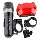 Kit Farol Lanterna LED Bike Bicicleta Traseira e Dianteira