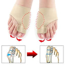 Kit Ortopédico 1 Par de Palmilhas para Fascite Plantar + 1 Par de Meias Protetoras com Separador de Joanetes