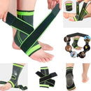 Kit Ortopédico Joelheira, Tornozeleira e Munhequeira Ajustáveis Conforto e Proteção para Atividades Físicas e Lesões