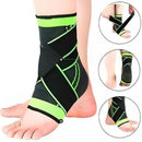 Kit Par Tornozeleira Ortopédica Ajustável + Par Joelheira Protetora Articulada faixa ajustável Flexível