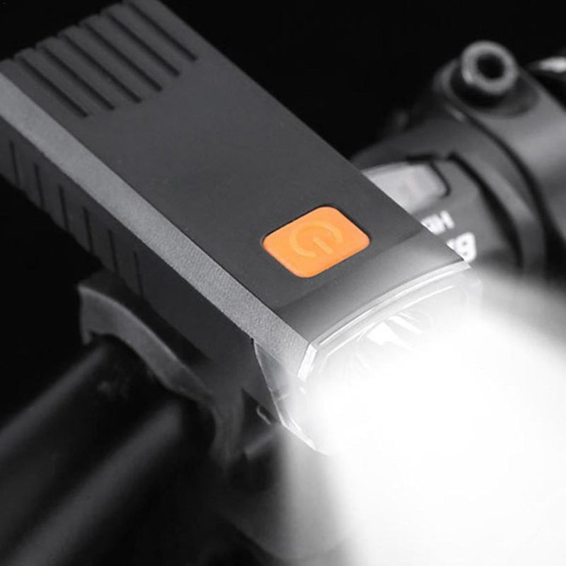 Lanterna Farol Dianteira Luz Super Brilhantes Ciclismo Bicicleta Bike Triciclo Recarregável USB