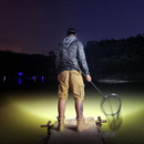 Lanterna de Cabeça 5 LED´s Super Forte Recarregável Resistente A Água Carregamento via USB