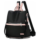 Mochila Bolsa Feminina Casual Mulheres Passeio Viagem Escola Preto