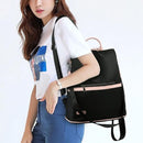 Mochila Bolsa Feminina Casual Mulheres Passeio Viagem Escola Preto