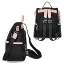 Mochila Bolsa Feminina Casual Mulheres Passeio Viagem Escola Preto