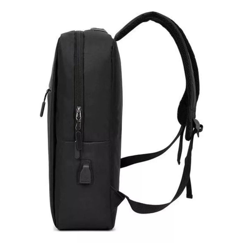 Mochila Bolsa Slim Unissex para Notebook saída USB Escola Faculdade Passeio Viagem