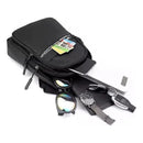 Mochila Bolsa Tiracolo Transversal Pochete de Peito Cross Body Impermeável com Saída para fone de ouvido