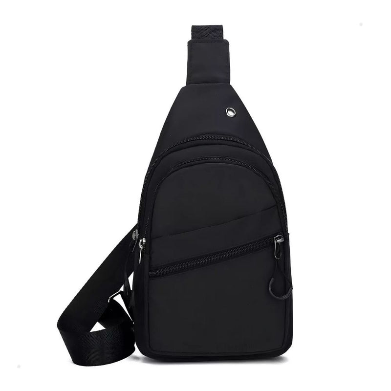 Mochila Bolsa Tiracolo Transversal DK Pochete de Peito Cross Body com Alça unica Unissex