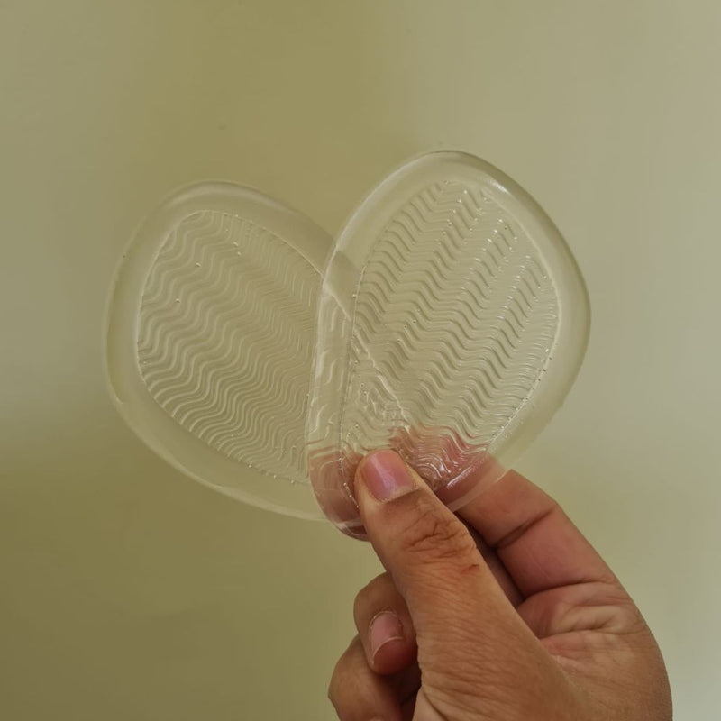 Par Palmilha Ortopédica Protetor Para Pés Almofadas Silicone Sapato