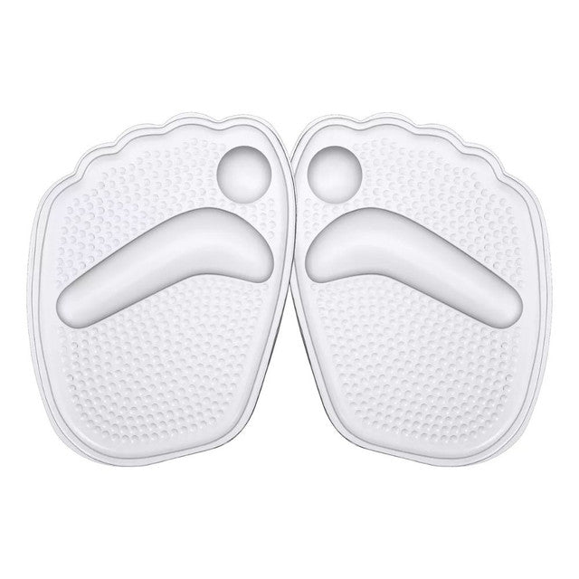 Par Palmilha Ortopédica Protetor Para Pés Almofadas Silicone Sapato