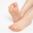 Par Separador de dedos do Pé em Silicone Gel Protetor Joanetes