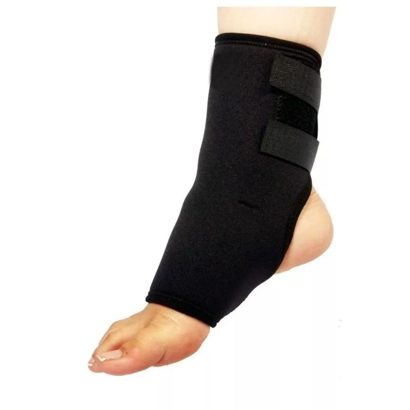 Tornozeleira Ortopédica Ajustável com reforço duplo