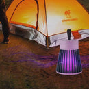 Luminária Lâmpada LED com Alça Repelente Elétrico Armadilha Luz Ultravioleta Mata Mosquito Inseto Pernilongo