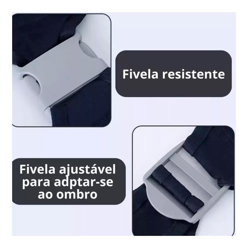 Canguru Ergonômico Carregador Bebe com Alça de Ombro Ajustável
