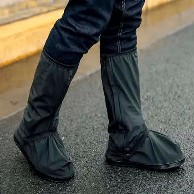 CAPA BOTA  PROTETORA SAPATO TENIS A PROVA D'ÁGUA CHUVA MOTO CICLISMO PESCARIA