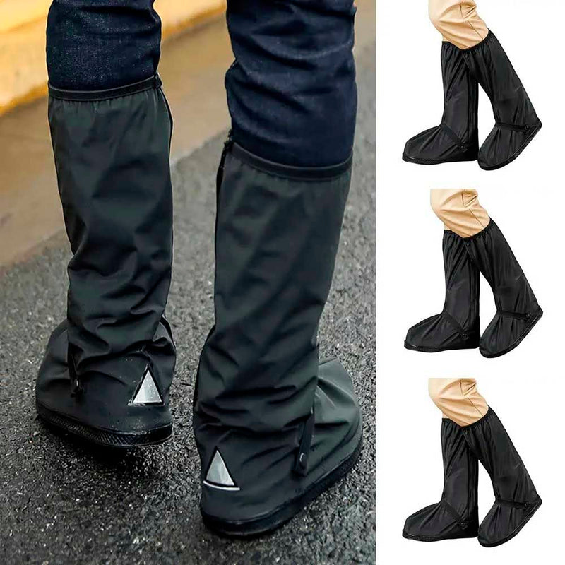 KIT CAPA DE CHUVA LONGA DK IMPERMEÁVEL E CAPA BOTA PROTETORA SAPATO TENIS CHUVA MOTO PESCARIA