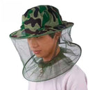 Chapéu Anti Mosquito Mosquiteiro Pernilongo Pesca Trilha