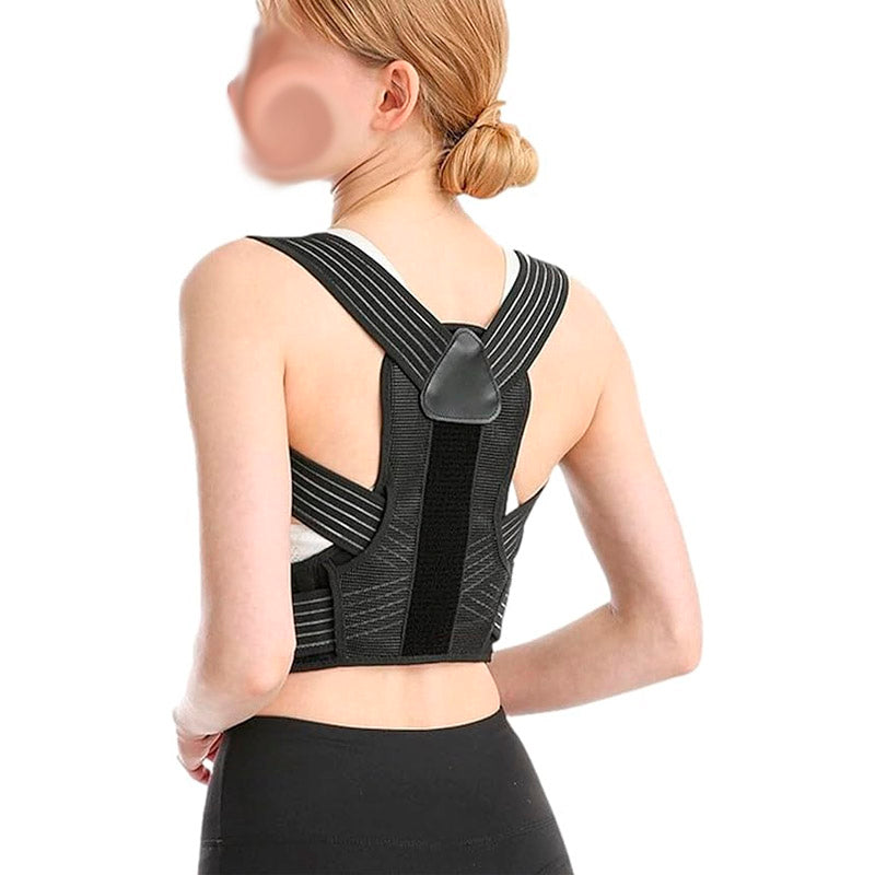 CORRETOR ESTABILIZADOR POSTURAL UNISSEX COLETE ALINHADOR DE COLUNA MELHORA DOR NAS COSTAS