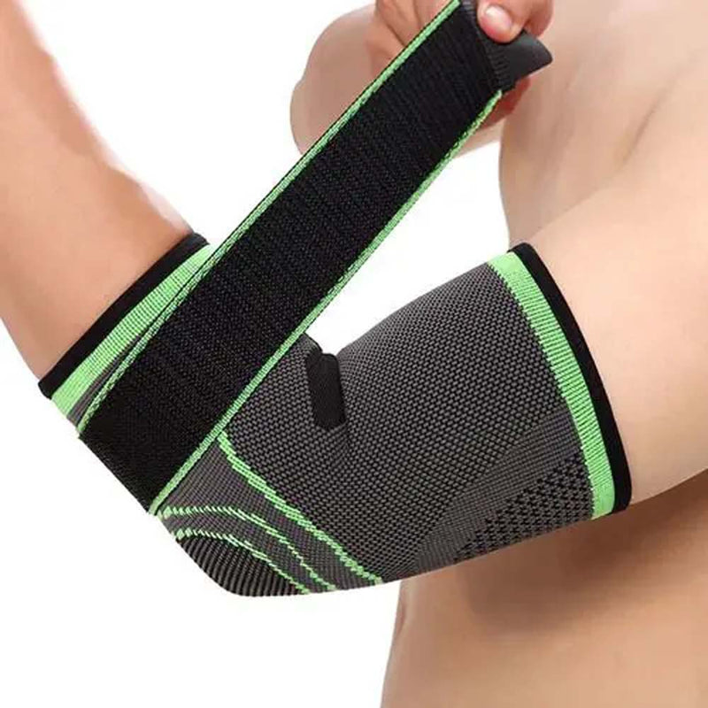 Kit 2 Cotoveleira Alta Compressão Alivio de Dor e Inchaço Academia Exercicios