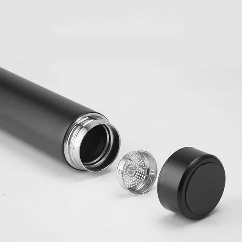 Garrafa Térmica com Indicador e Sensor de Temperatura LED