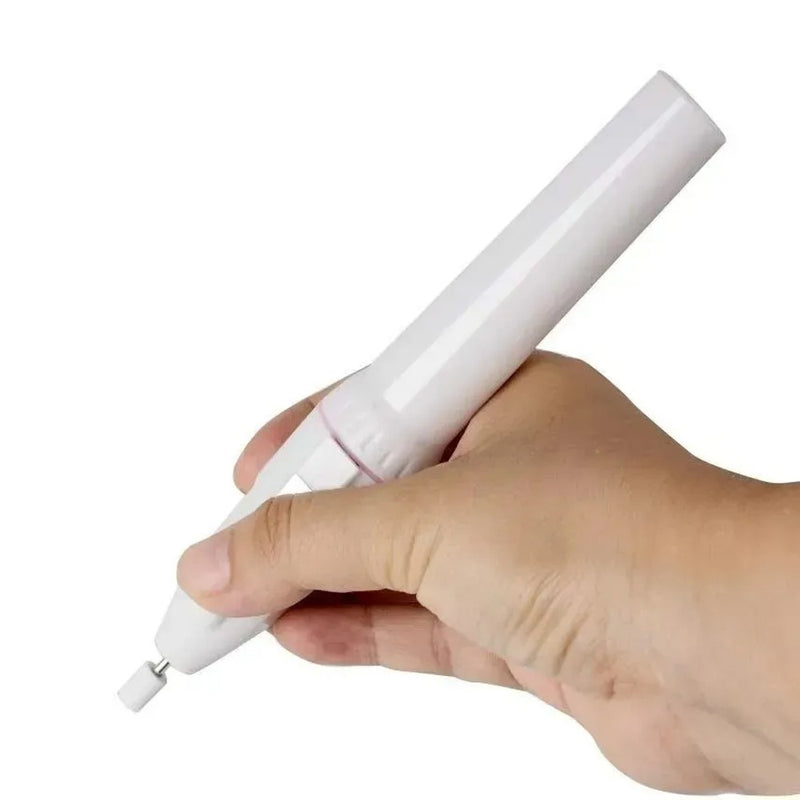 Kit Aparelho Lixa Unha Manicure Pedicure Portátil Elétrico Profissional Sem Fio