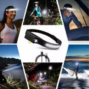 Kit Lanterna Tática Potente Alto Brilho + Lanterna Led de Cabeça Profissional Recarregável