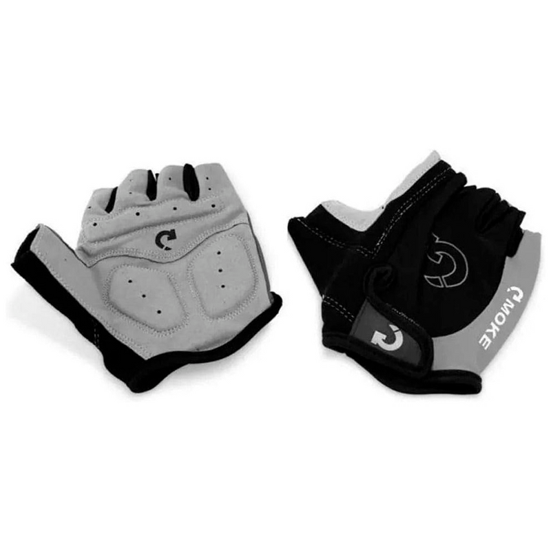 Par de Luvas Esportiva Confortável Gel Meio Dedo Bike e Moto Anatômica para Ciclista