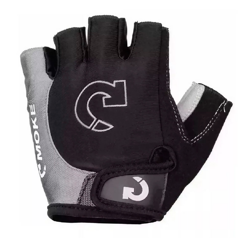 Par de Luvas Esportiva Confortável Gel Meio Dedo Bike e Moto Anatômica para Ciclista