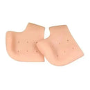 Par Meia Silicone Anti Rachadura Calcanhar Hidratante