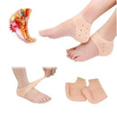 Par Meia Silicone Anti Rachadura Calcanhar Hidratante